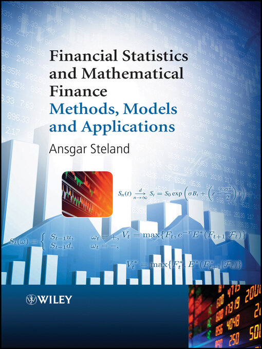 Title details for Financial Statistics and Mathematical Finance by Ansgar Steland - Available